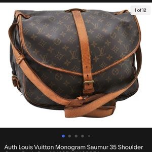 Louis Vuitton Saumur 35 Shoulder/Crossbody Bag